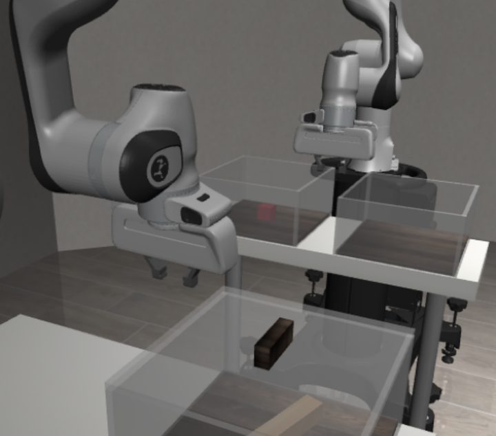 Transport in-distribution shoulder camera